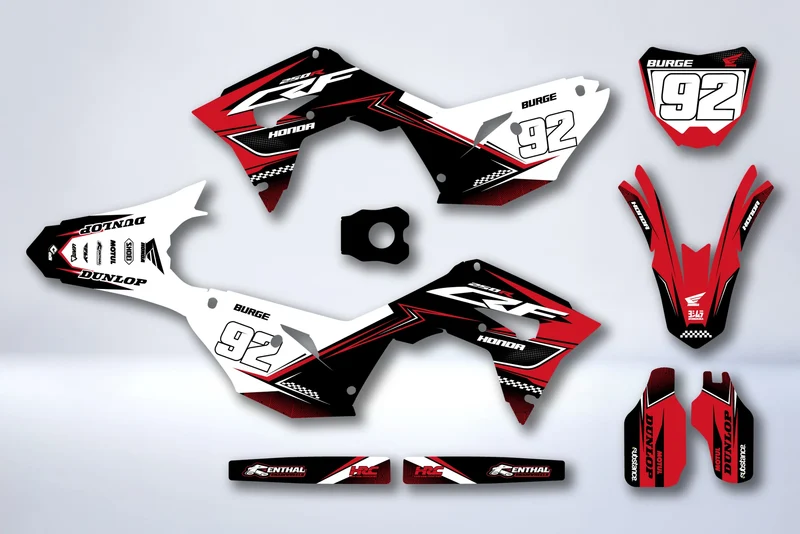 Kit Déco HONDA CRF 450 2017-2020 CRF 250 2018-2021 - NOVMYR