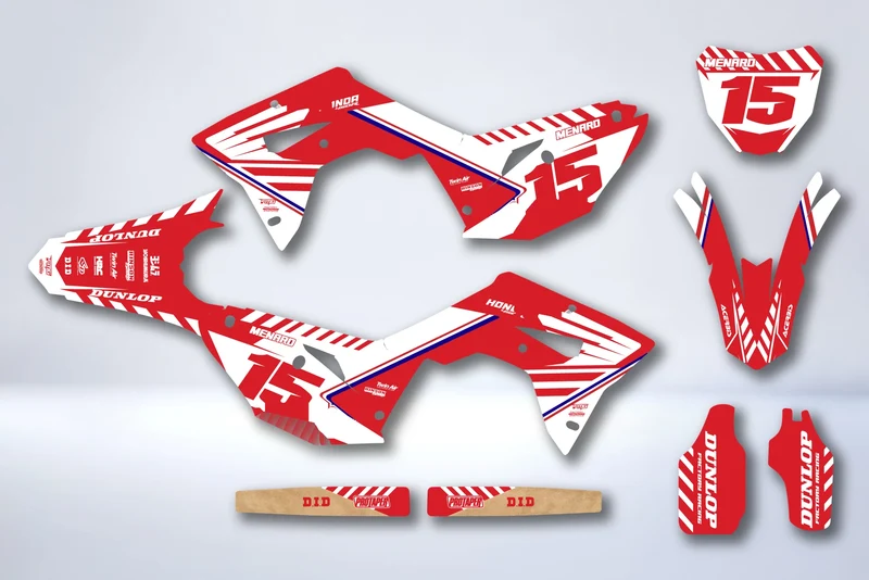 Kit Déco HONDA CRF 450 2017-2020 CRF 250 2018-2021 - XANZEN