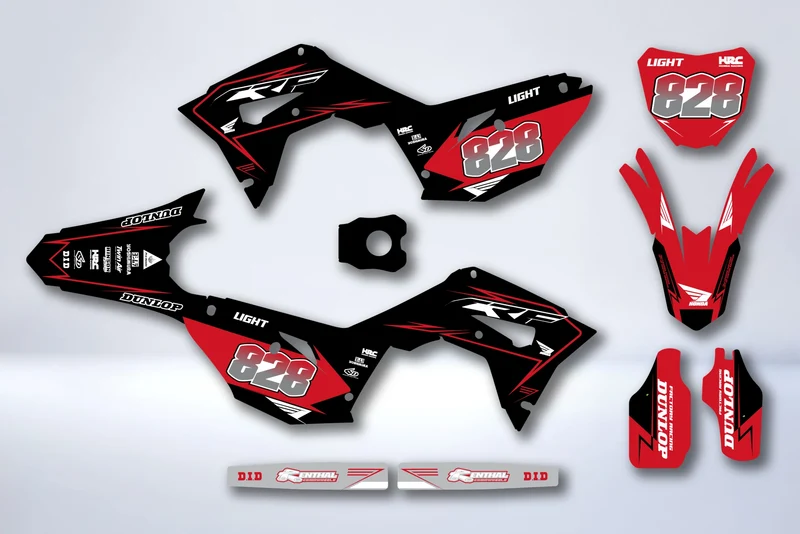 Kit Déco HONDA CRF 450 2017-2020 CRF 250 2018-2021 - SYLSYN