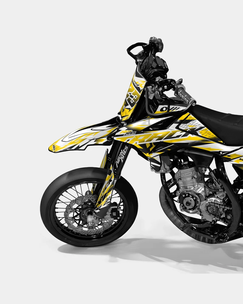 VESTA - Kit deco BETA 50cc - Jaune Foncé