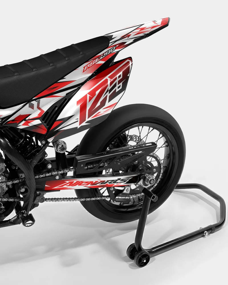 VESTA - Kit deco BETA 50cc - Rouge