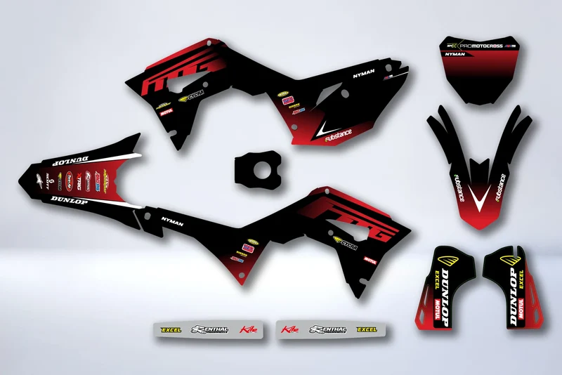 Kit Déco HONDA CRF 450 2017-2020 CRF 250 2018-2021 - XORXON