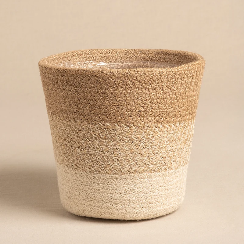 Pflanzenkorb aus Jute (Lapis | 16 cm ⌀)