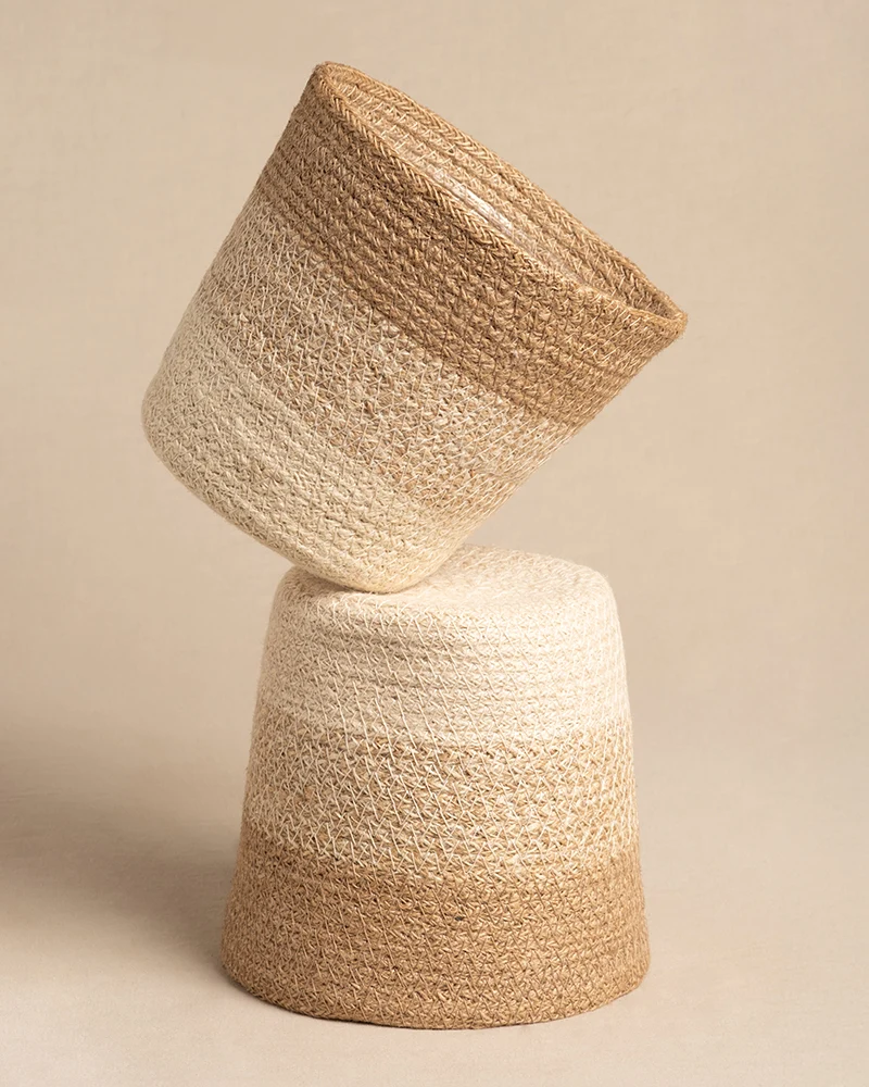 Pflanzenkorb aus Jute (Lapis | 16 cm ⌀)