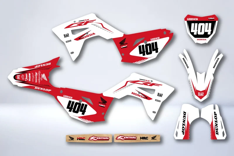 Kit Déco HONDA CRF 450 2017-2020 CRF 250 2018-2021 - WARVAR