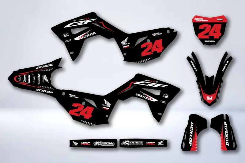 Kit Déco HONDA CRF 450 2017-2020 CRF 250 2018-2021 - SKOKANE