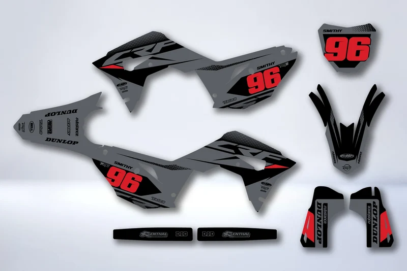Kit Déco HONDA CRF 450 2017-2020 CRF 250 2018-2021 - JORDAX