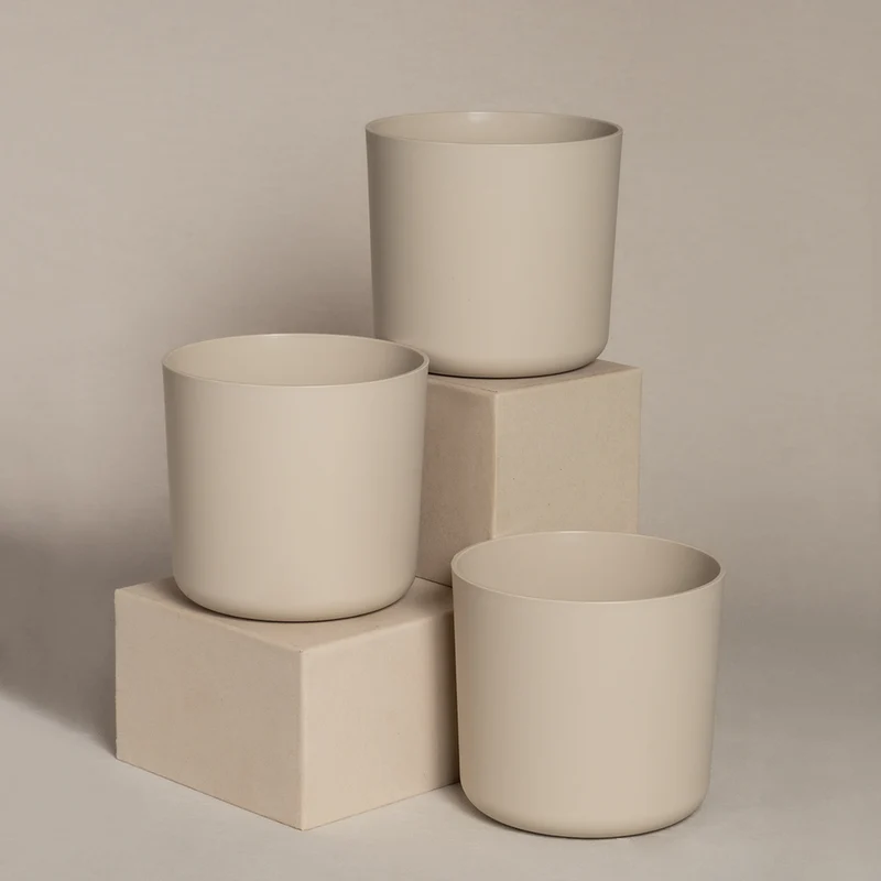 Kunststoff Topfset 'Lumi' (3 x 16)