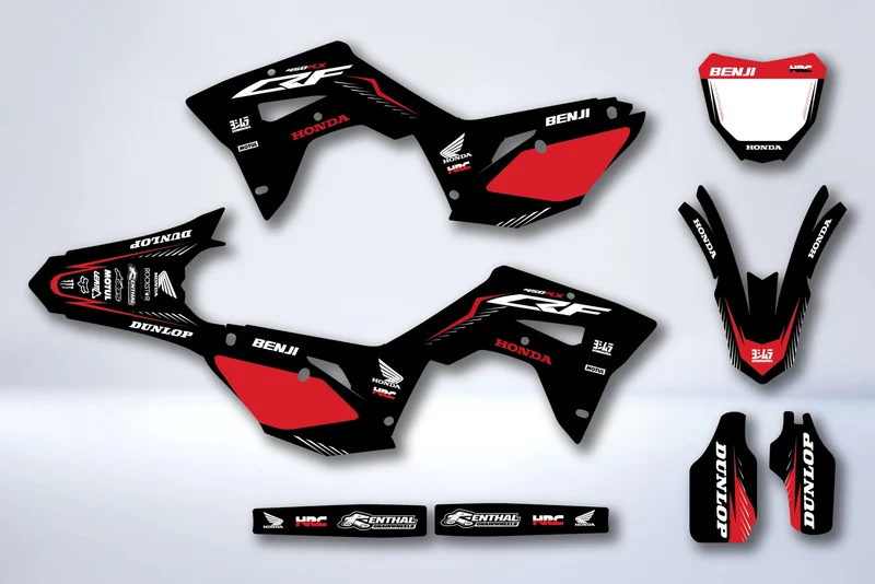 Kit Déco HONDA CRF 450 2017-2020 CRF 250 2018-2021 - ZORSYN