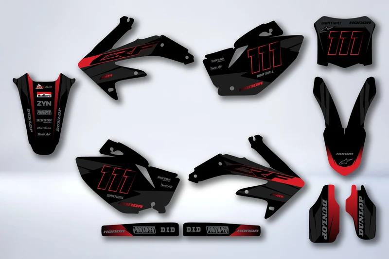 Kit Déco HONDA CRF 450 2005-2008 - SOLZIX