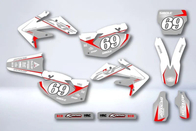 Kit Déco HONDA CRF 450 2005-2008 - BORDAX