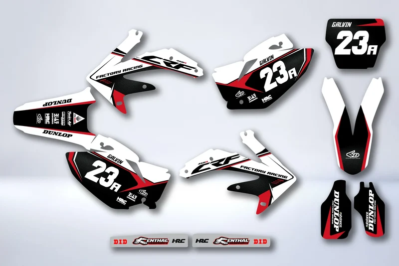 Kit Déco HONDA CRF 450 2005-2008 - QUIZOR