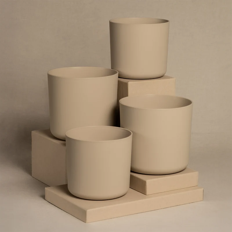 Kunststoff Topfset 'Lumi' (2 x 16, 2 x 14)