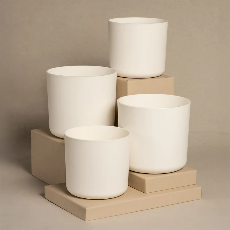 Kunststoff Topfset 'Lumi' (2 x 16, 2 x 14)