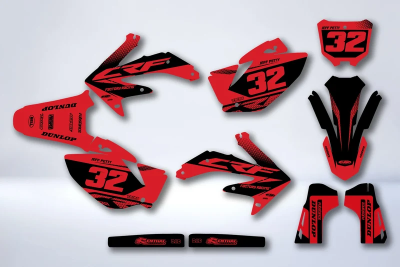 Kit Déco HONDA CRF 450 2005-2008 - FALXAR