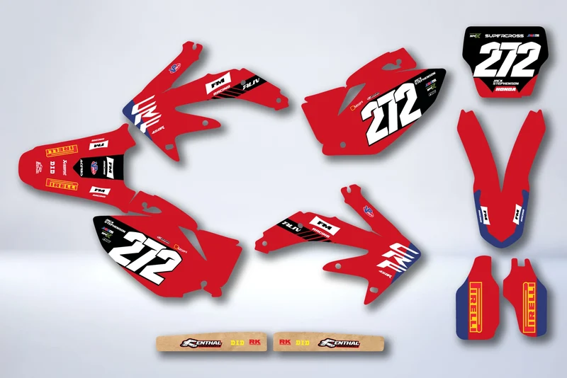 Kit Déco HONDA CRF 450 2005-2008 - YANSAR