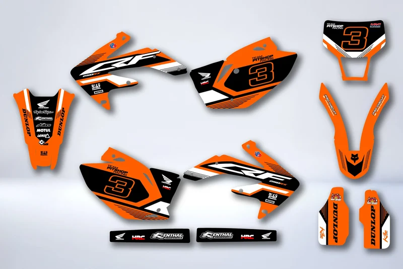 Kit Déco HONDA CRF 450 2005-2008 - CYGMOS