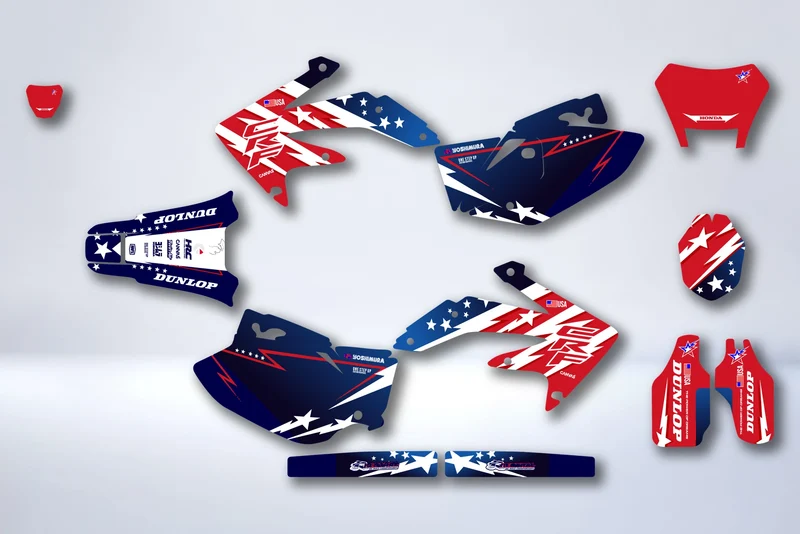 Kit Déco HONDA CRF 450 2005-2008 - ZULDRIX