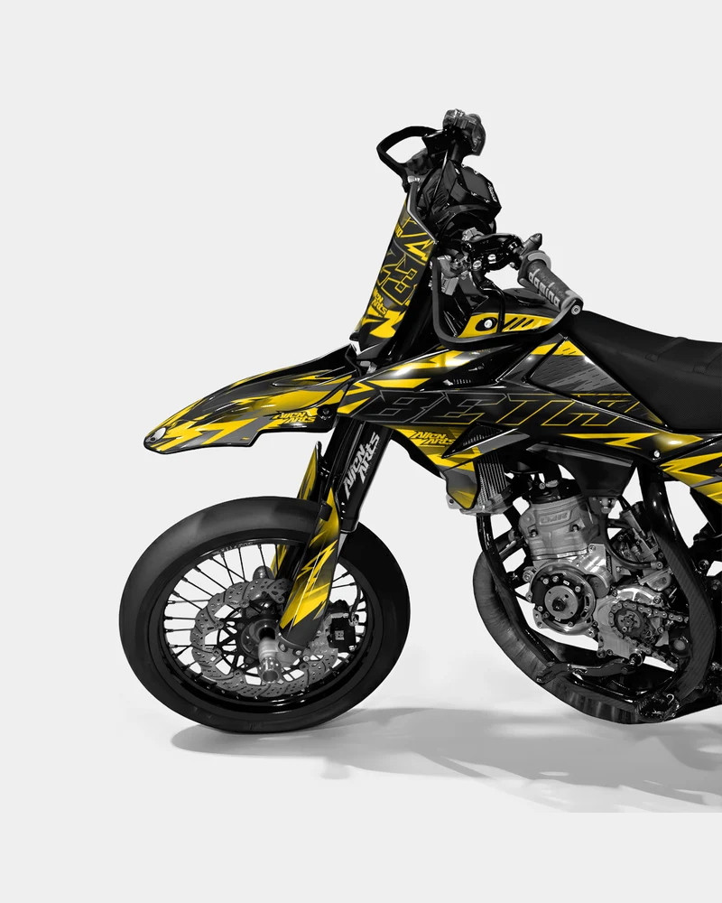 ZÉPHYR - Kit deco BETA 50cc - Jaune Foncé