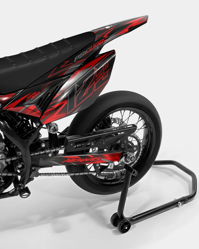 ZÉPHYR - Kit deco BETA 50cc - Rouge