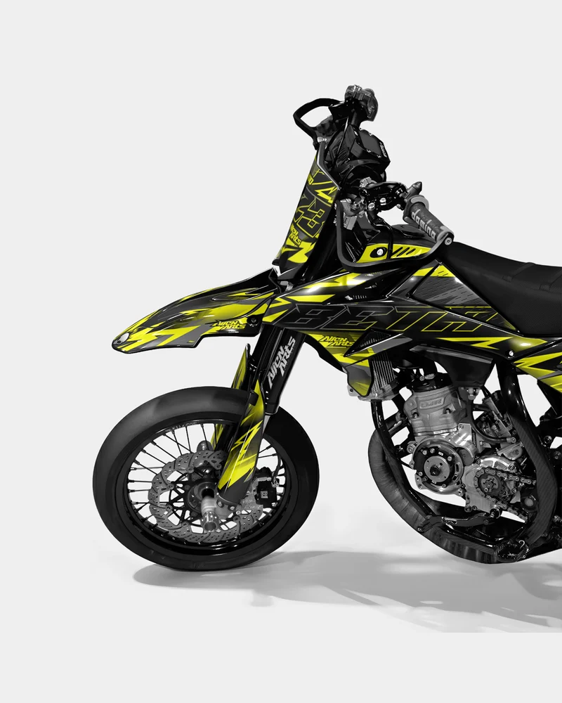 ZÉPHYR - Kit deco BETA 50cc - Jaune