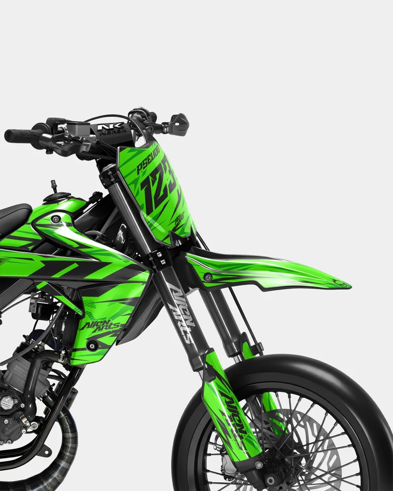 0RBIS - Kit deco RIEJU 50cc - Vert