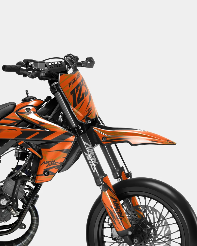 0RBIS - Kit deco RIEJU 50cc - Orange