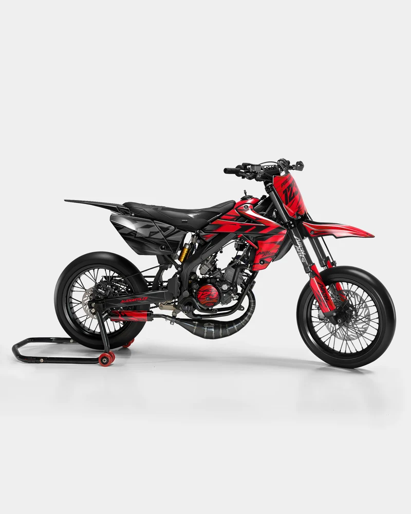 0RBIS - Kit deco RIEJU 50cc - Rouge