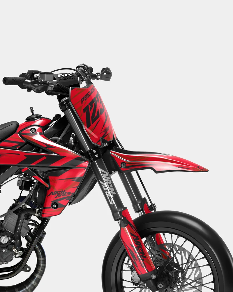 0RBIS - Kit deco RIEJU 50cc - Rouge