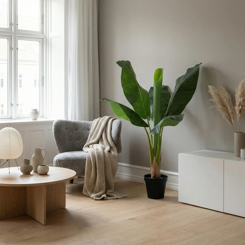 Künstliche Bananenpflanze Musa - (80cm,150cm,180cm)