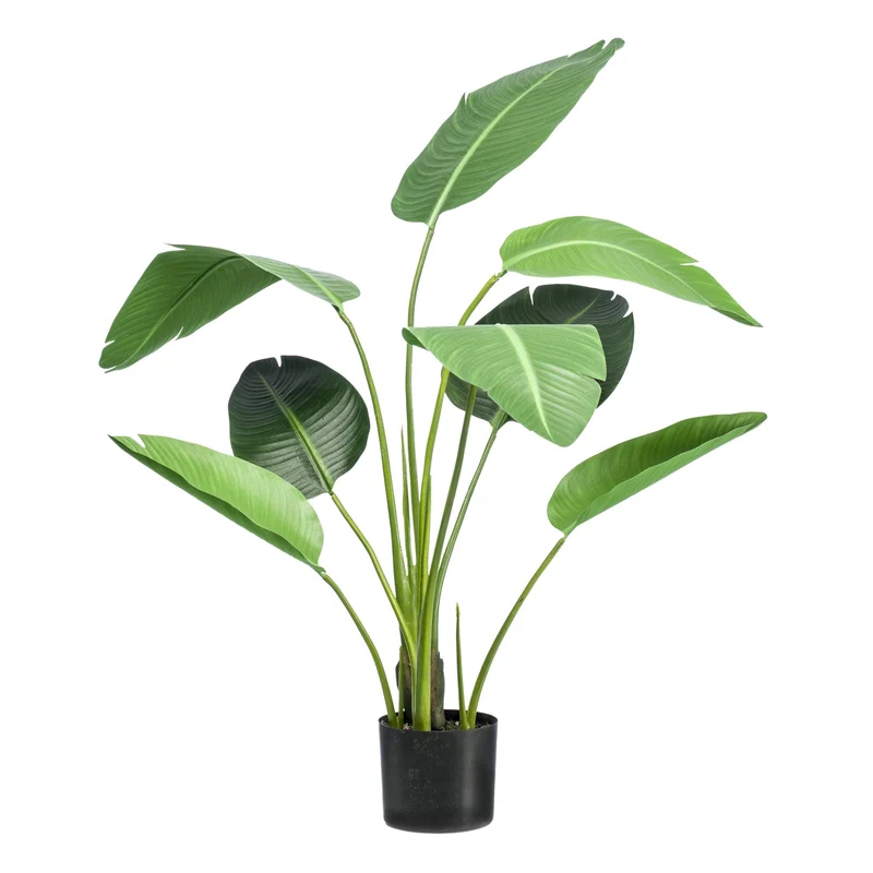 Kunstpflanze - Strelitzia Nicolai - Paradiesvogelblume in verschiedenen Größen 120-190