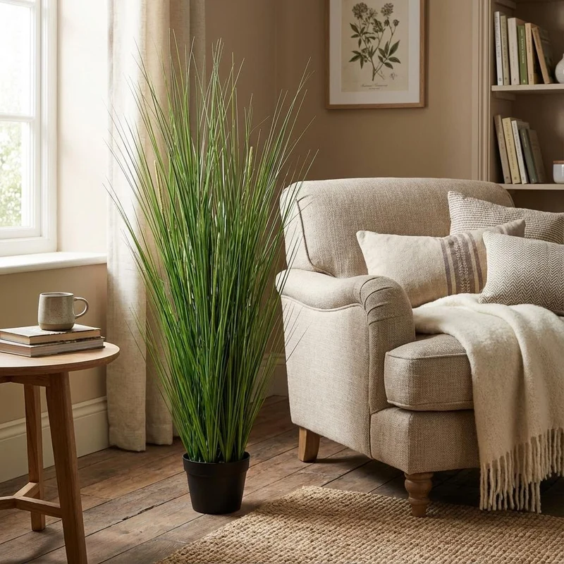 Kunstpflanze Onion Gras - 130cm