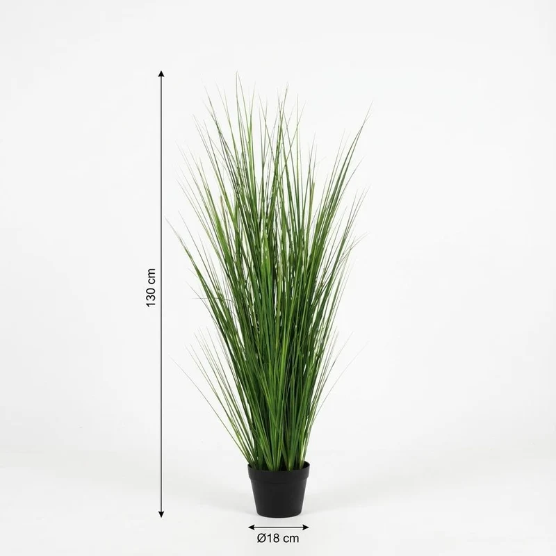 Kunstpflanze Onion Gras - 130cm