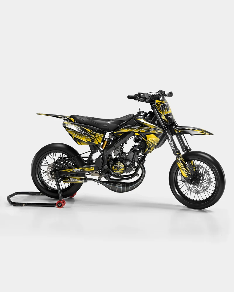 BRUME - Kit deco RIEJU 50cc - Jaune Foncé