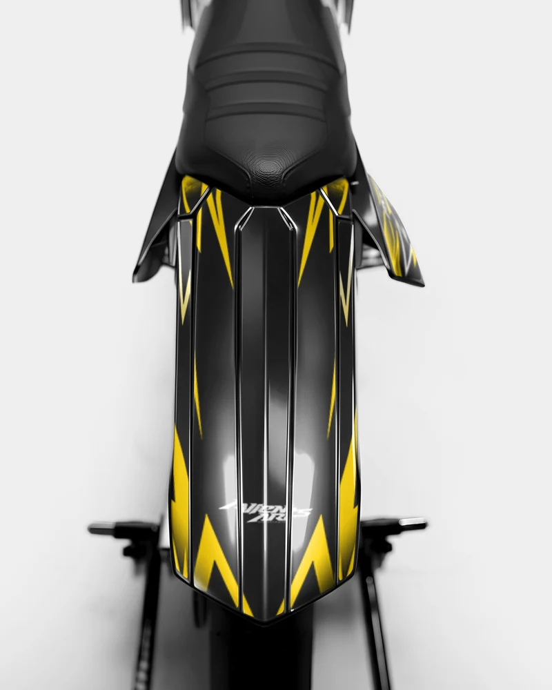 BRUME - Kit deco RIEJU 50cc - Jaune Foncé
