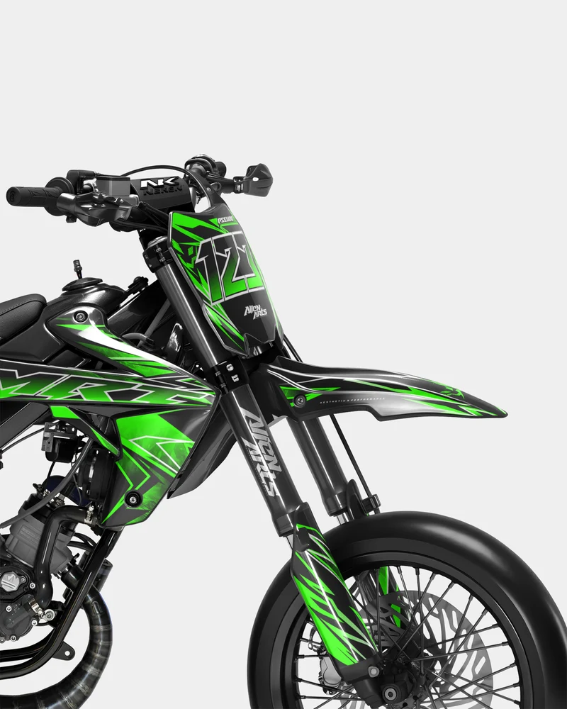 BRUME - Kit deco RIEJU 50cc - Vert
