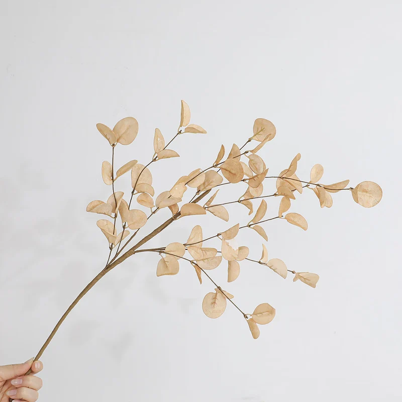 Eukalyptusblätter, 58cm, Kunstmaterial, modern, ideal für Hochzeiten, Wohnaccessoires, Café-Dekoration