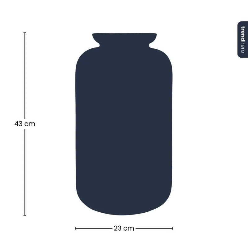 Terrariumflasche mit Beleuchtung Sven XL Ø 23 cm 43 cm