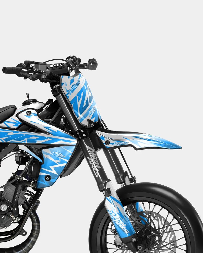CALYPSO - Kit deco RIEJU 50cc - Bleu