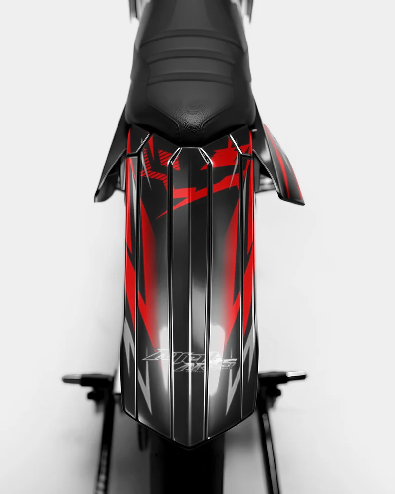 LUEUR - Kit deco RIEJU 50cc - Rouge