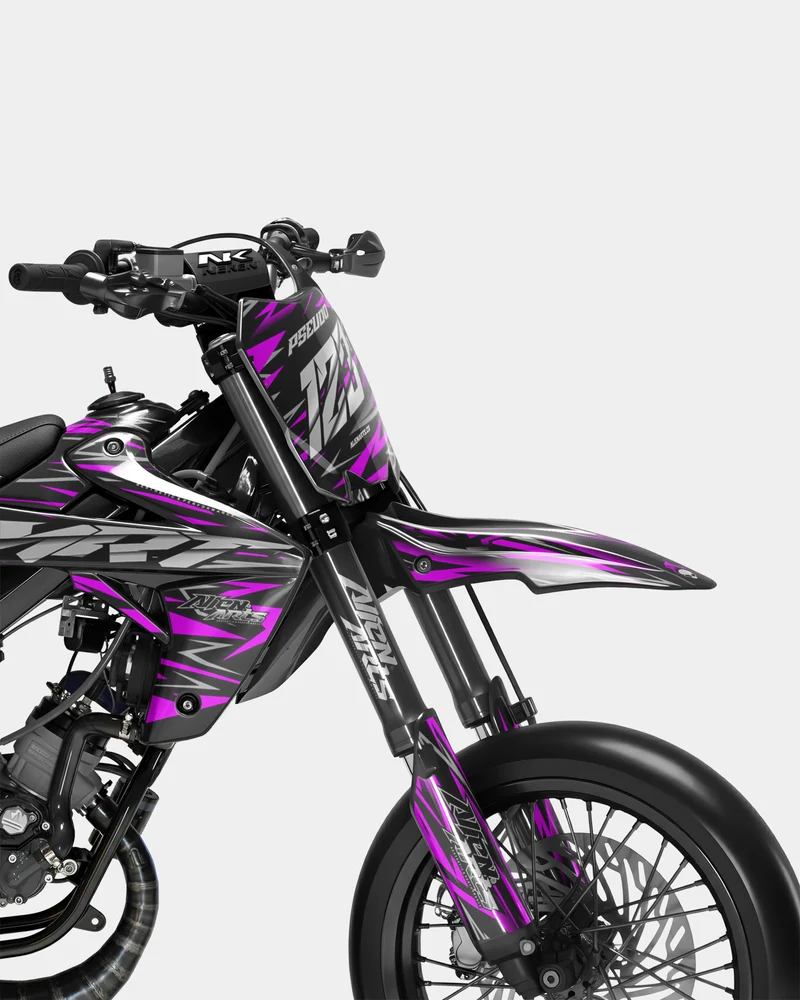 LUEUR - Kit deco RIEJU 50cc - Rose