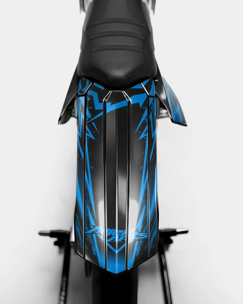 MIROIR - Kit deco RIEJU 50cc - Bleu