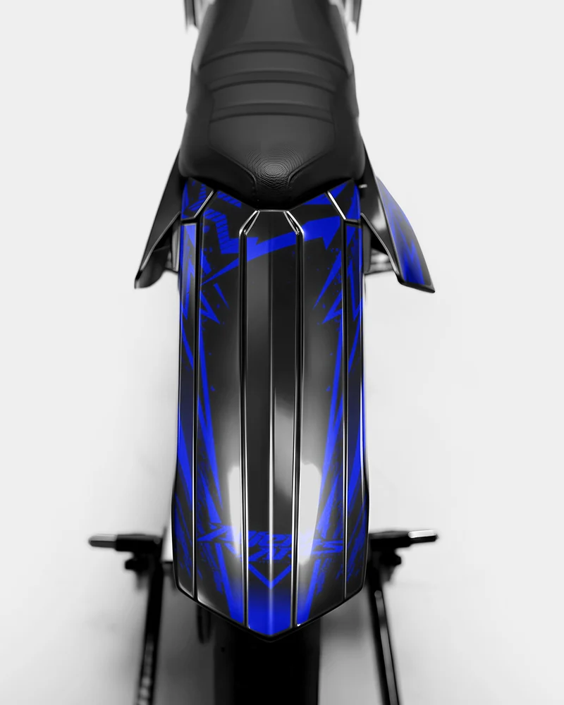MIROIR - Kit deco RIEJU 50cc - Bleu Foncé