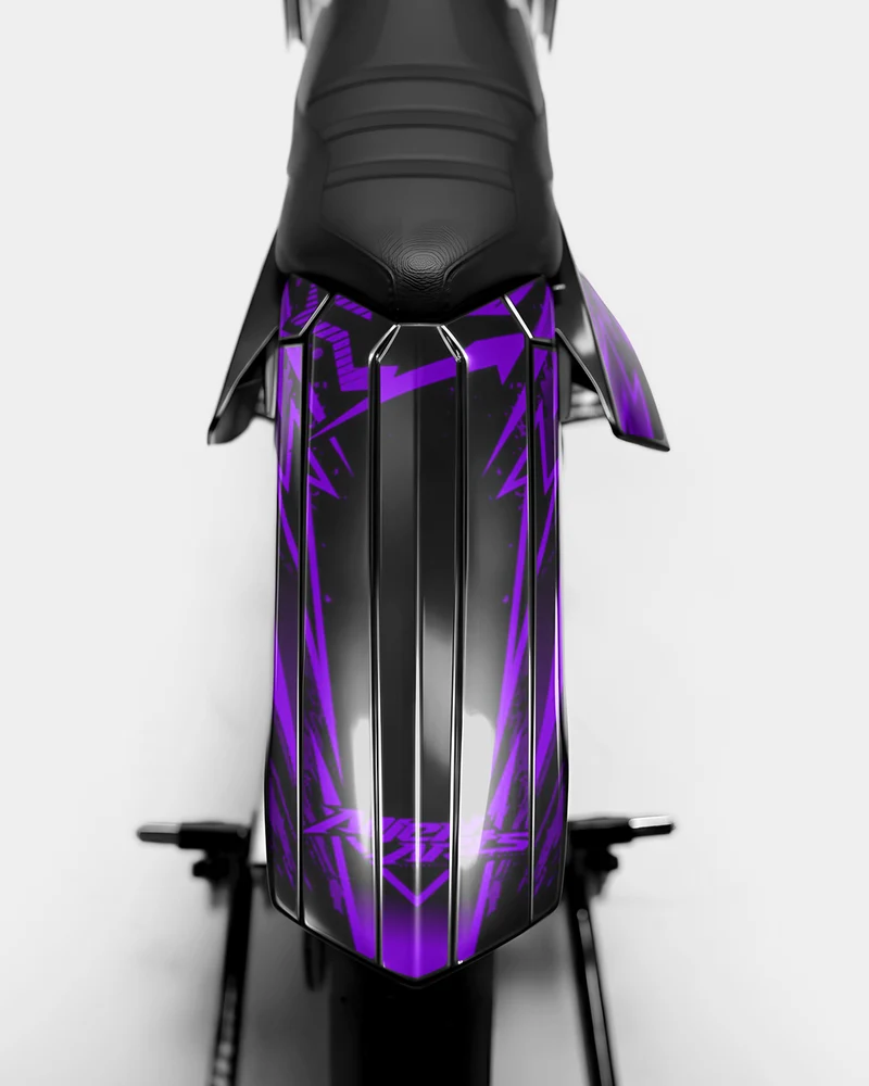 MIROIR - Kit deco RIEJU 50cc - Violet
