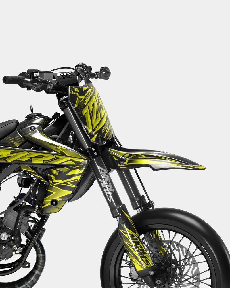 MIROIR - Kit deco RIEJU 50cc - Jaune