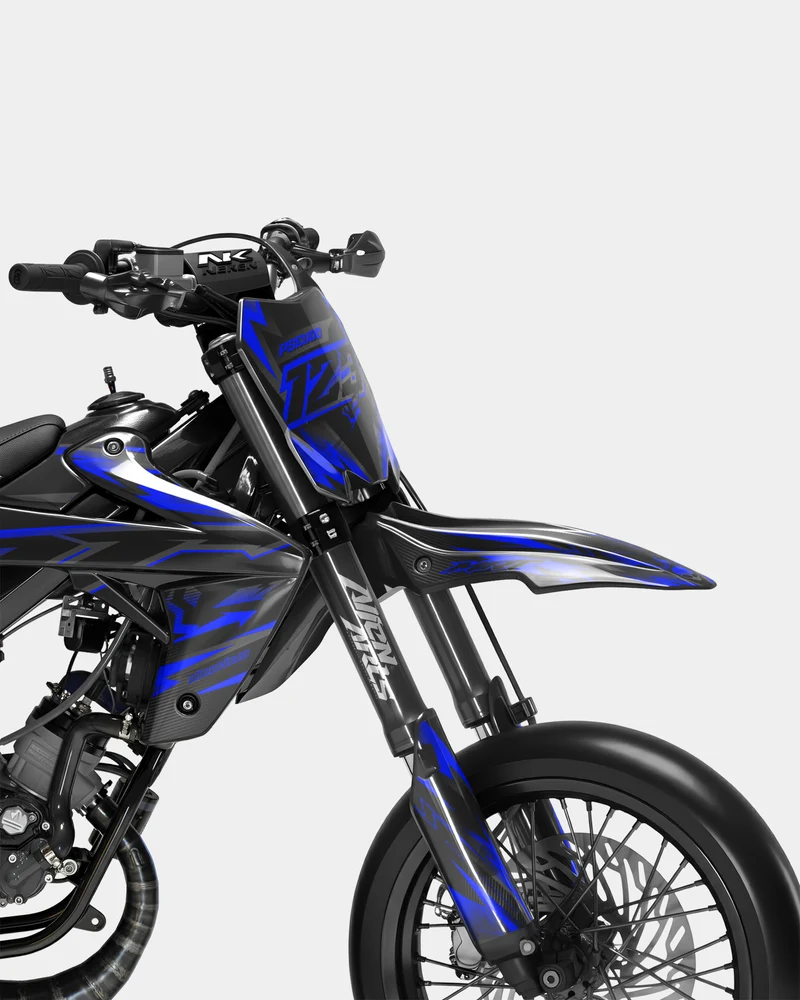 MISTRAL - Kit deco RIEJU 50cc - Bleu Foncé