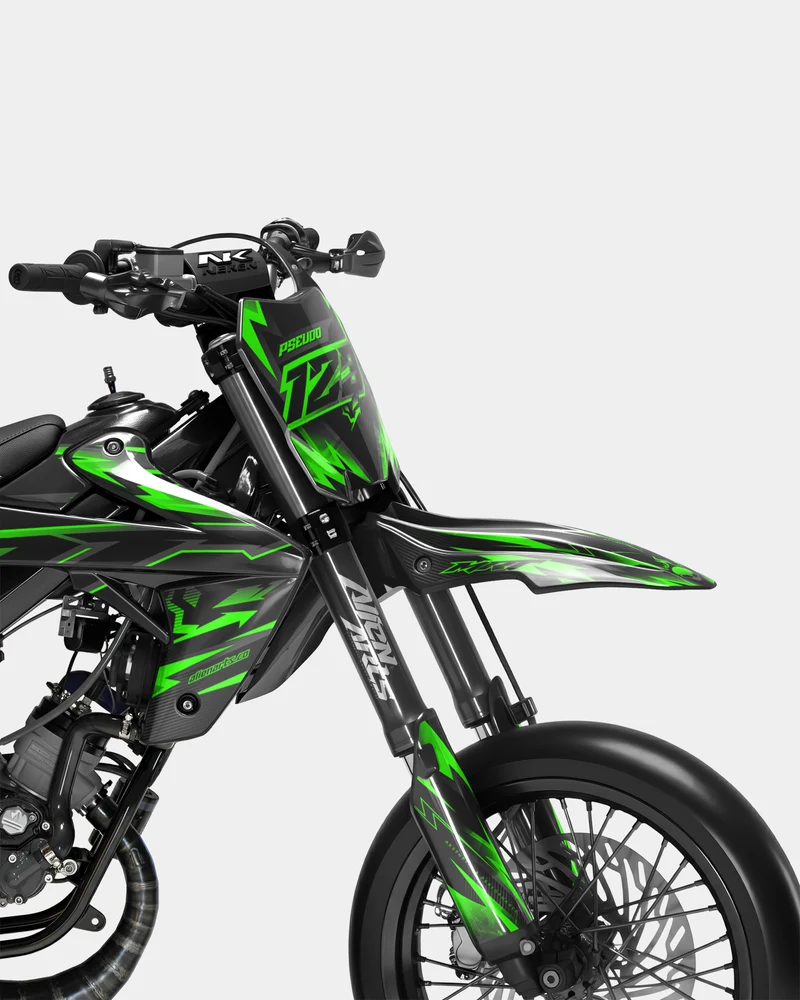 MISTRAL - Kit deco RIEJU 50cc - Vert