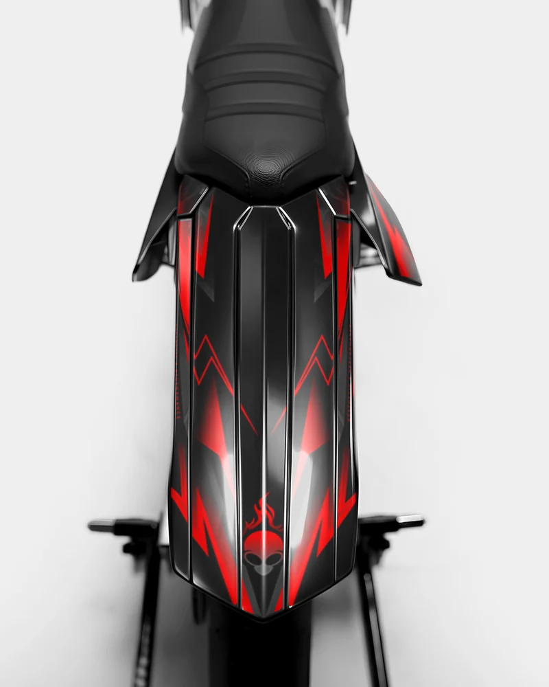 MISTRAL - Kit deco RIEJU 50cc - Rouge