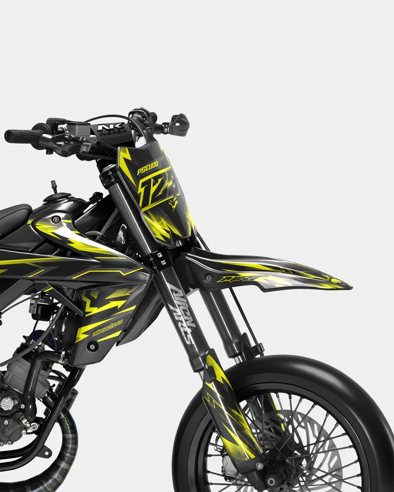 MISTRAL - Kit deco RIEJU 50cc - Jaune