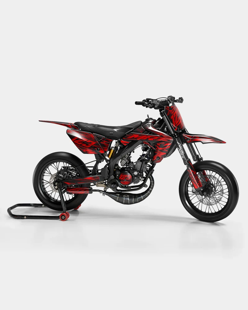 MIROIR - Kit deco RIEJU 50cc - Rouge